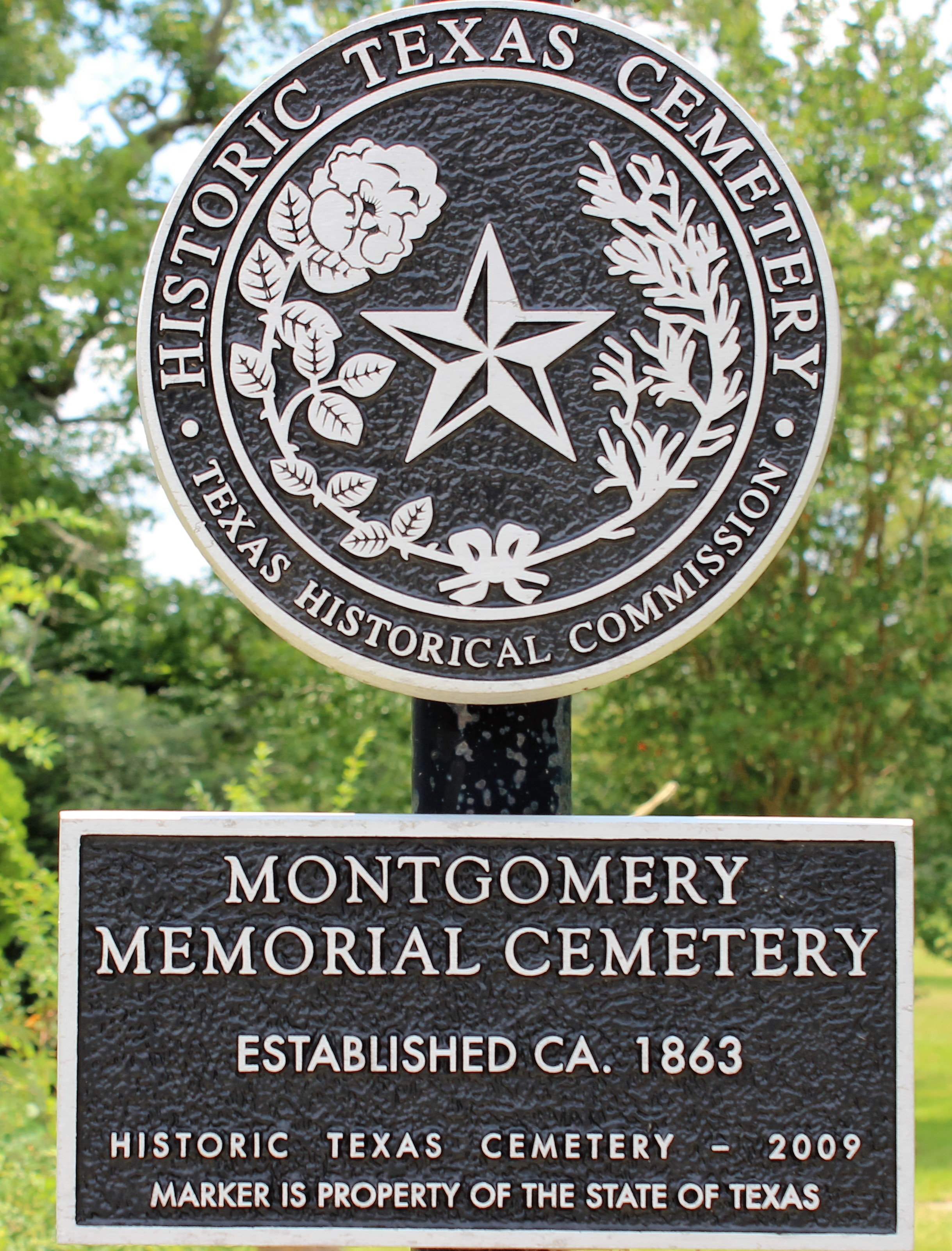 Montgomery Memorial Cemetery – Montgomery, Texas