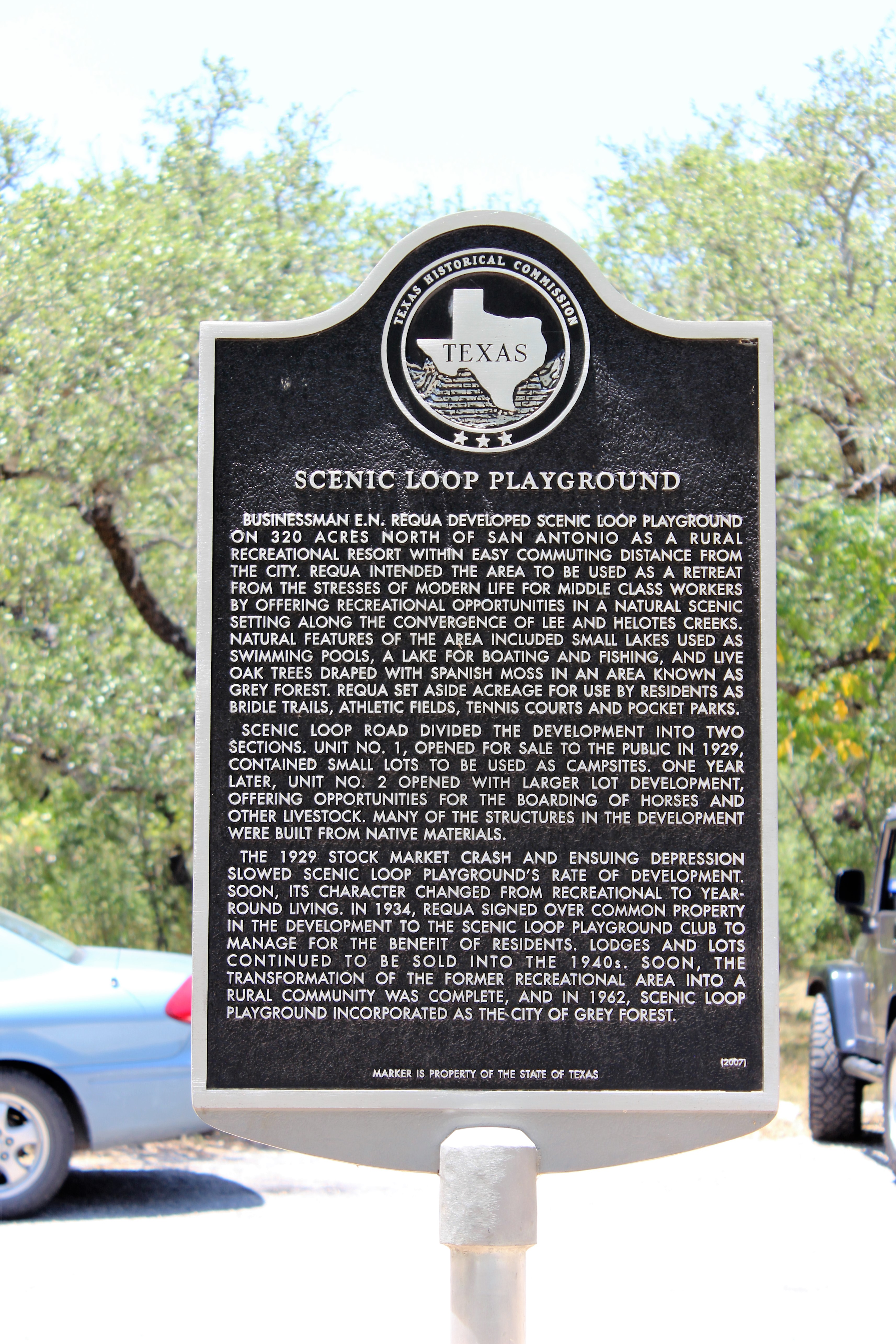Scenic Loop Playground – Grey Forest, Texas
