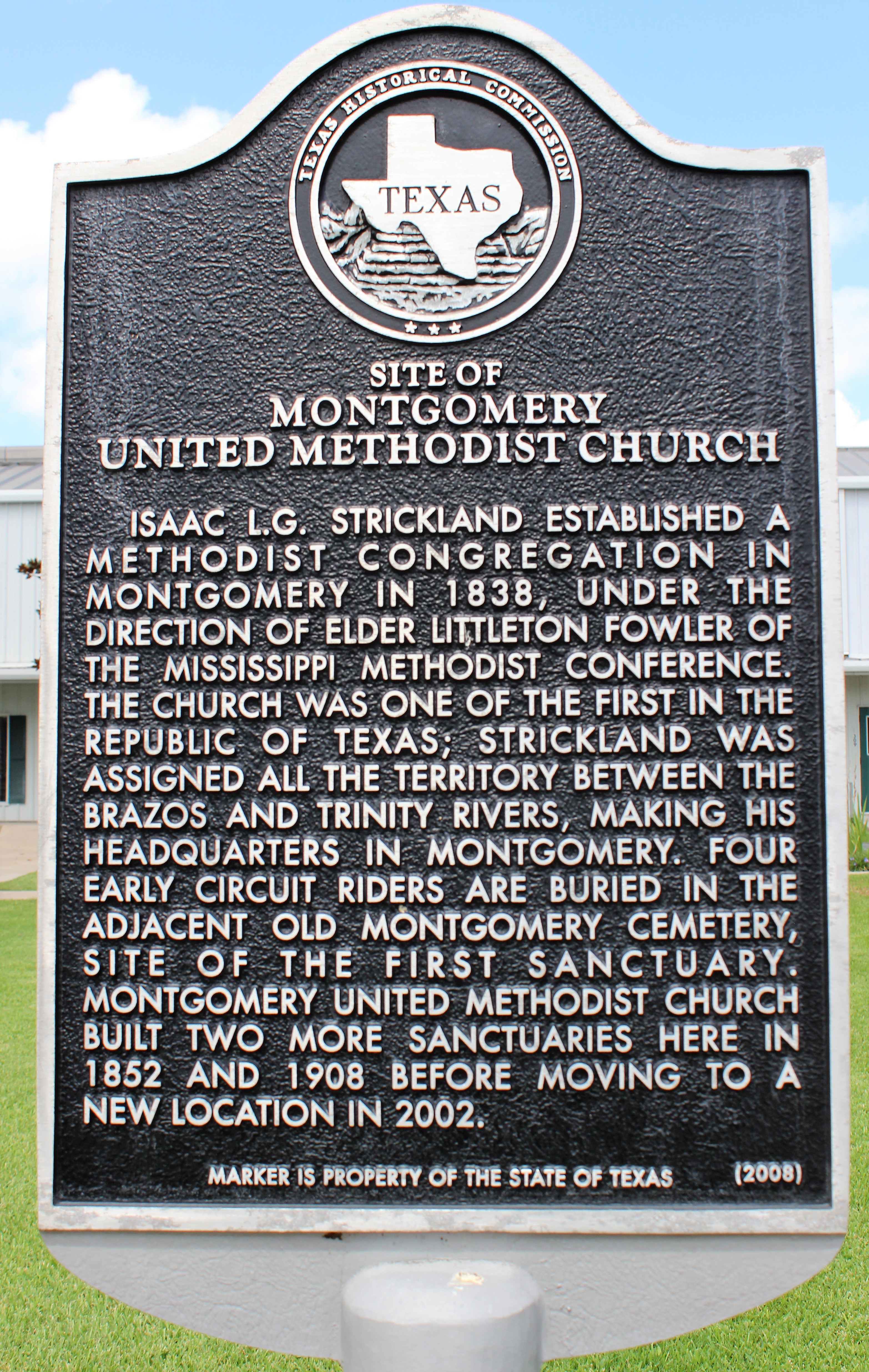 Montgomery United Methodist Church – Montgomery, Texas