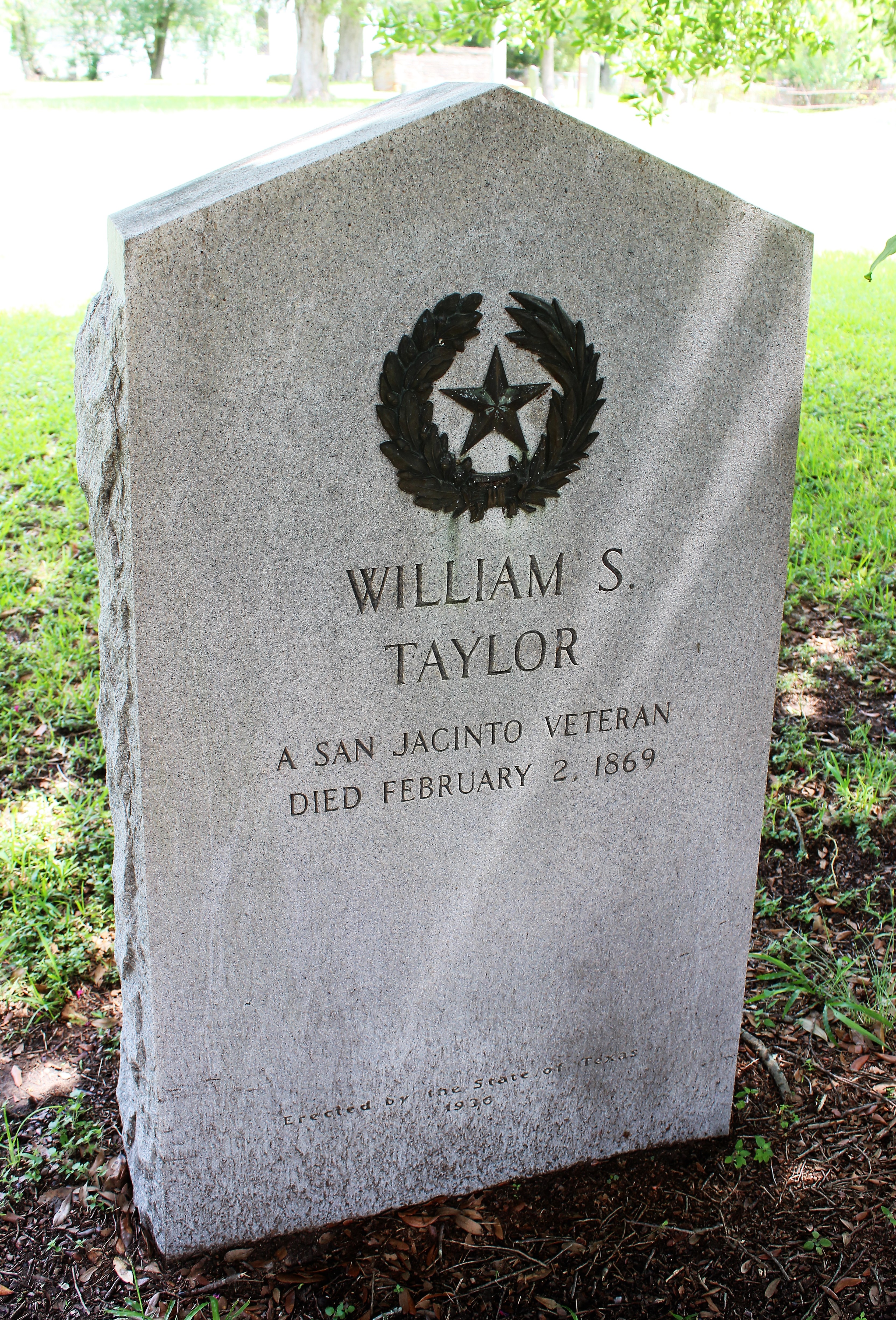 William S. Taylor – Montgomery, Texas