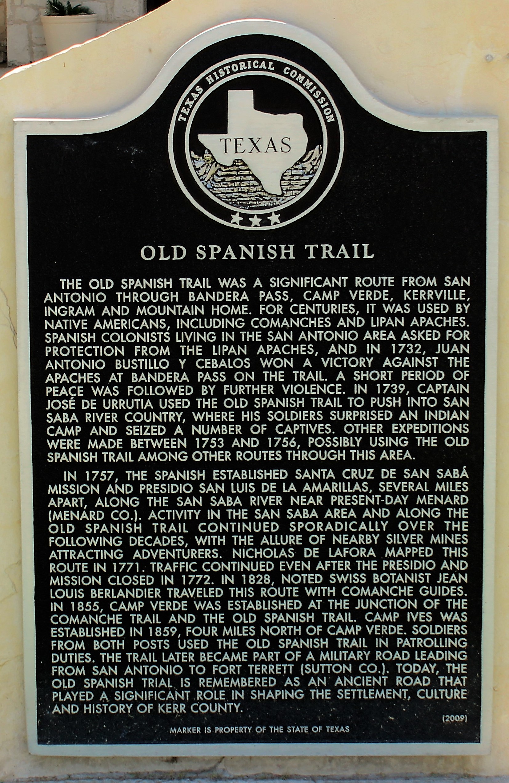 Old Spanish Trail – Kerrville, Texas